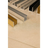 Glass Shower Screen 210cm Wall Channel in Nickel