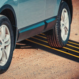 Curb Ramp Rubber Driveway - Front View
