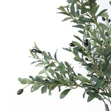 150cm Artificial Olive Tree Green Natural Tall Faux Lifelike - 45-Degree Angle