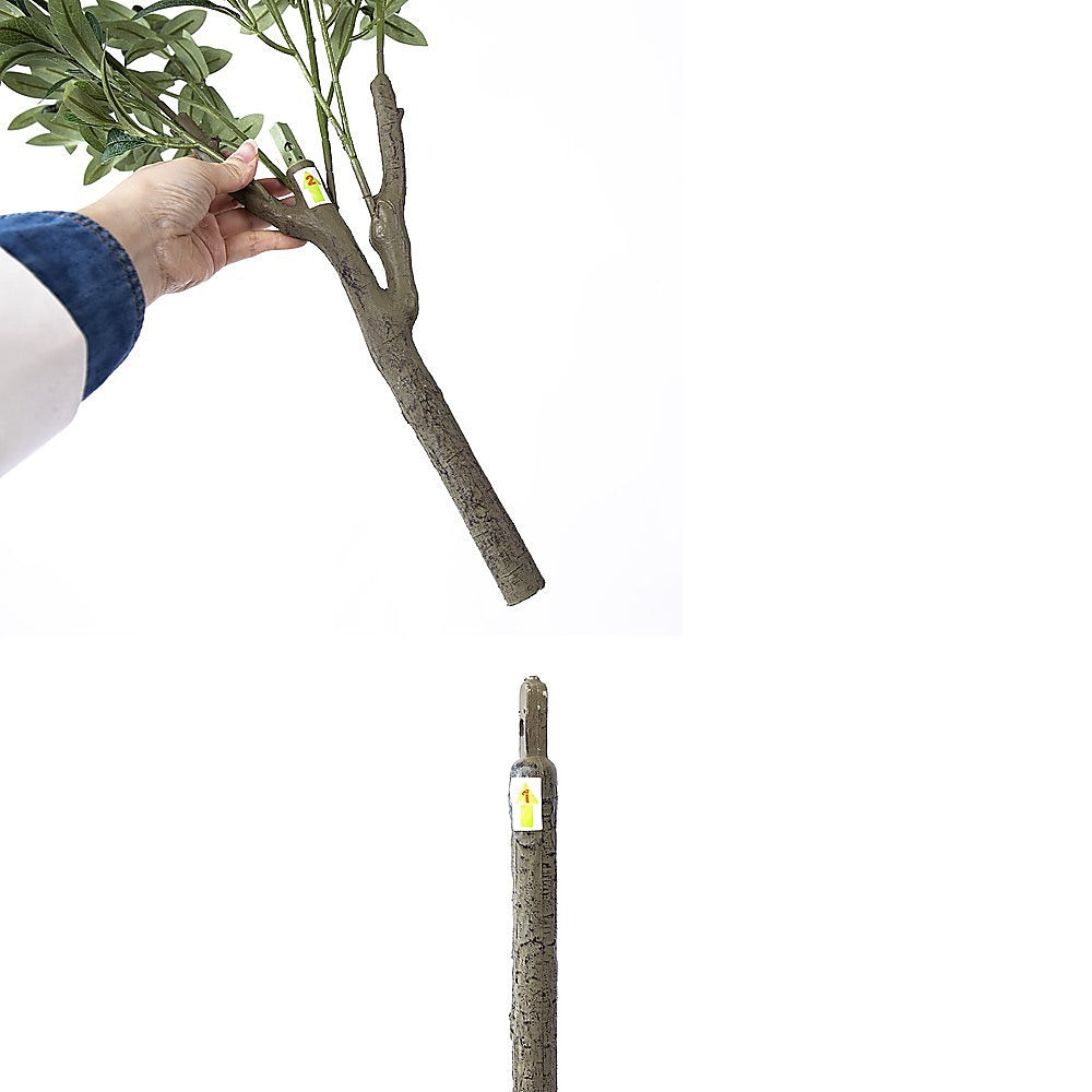 150cm Artificial Olive Tree ??Tall Realistic Faux Green Indoor Plant for Home & Office