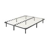 Double Metal Bed Frame - Side View