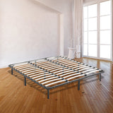 King Metal Bed Frame - Side View