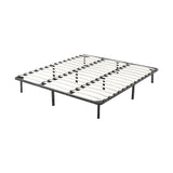 King Metal Bed Frame - Top-Down View