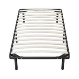 Single Metal Bed Frame - Side View