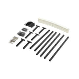 Single Metal Bed Frame - Close-Up Angle