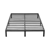 Double Full Metal Bed Frame Base ? Sturdy Steel Bed Base for Australian Mattress - Front View