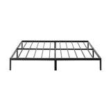 Double Full Metal Bed Frame Base ? Sturdy Steel Bed Base for Australian Mattress - Top-Down View