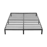 King Full Metal Bed Frame Base ? Sturdy Steel Bed Base for Australian Mattress