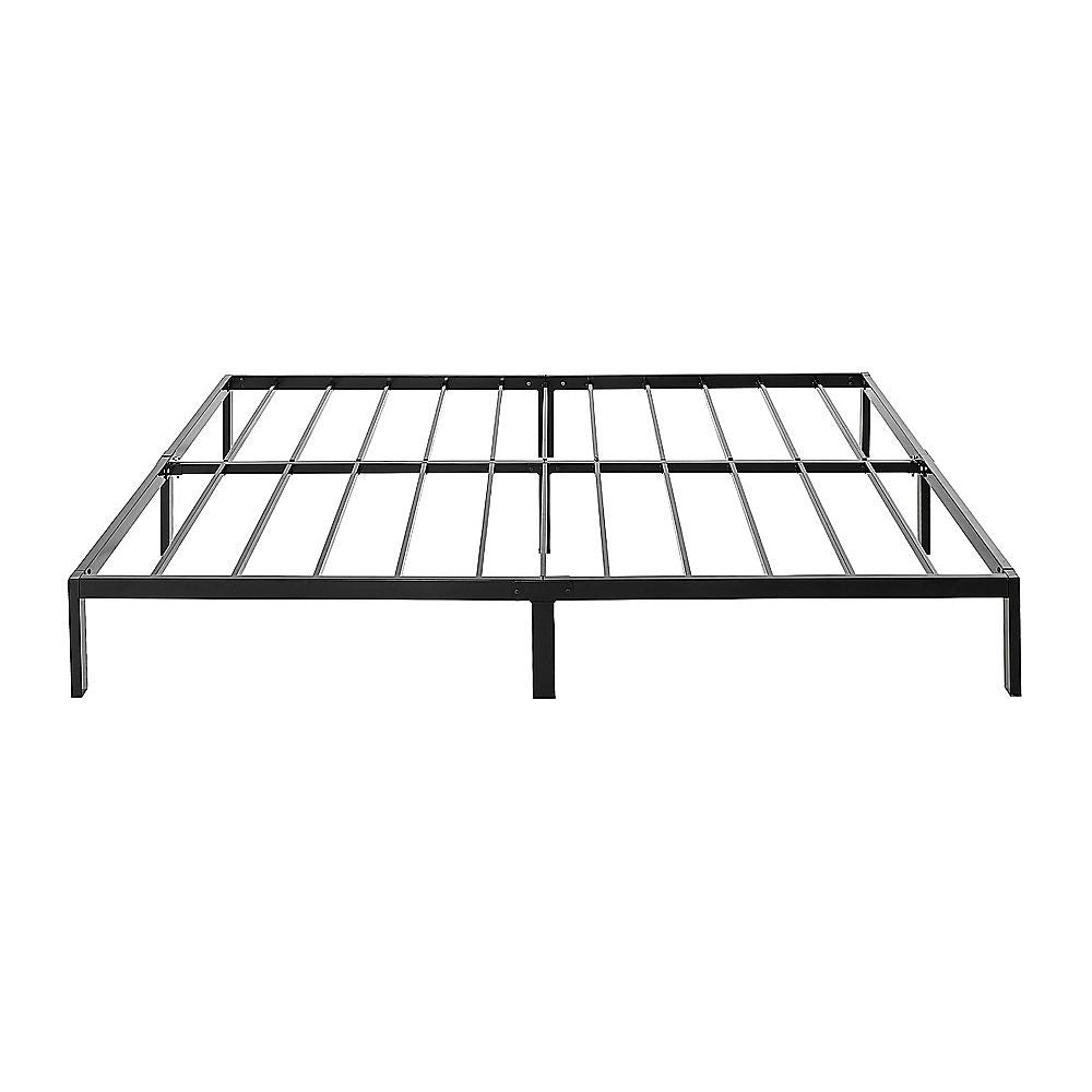 King Full Metal Bed Frame Base ? Sturdy Steel Bed Base for Australian Mattress