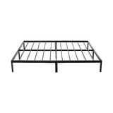 Queen Full Metal Bed Frame Base – Sturdy Steel Bed Base for Australian Mattress - Top-Down View