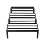 Single Full Metal Bed Frame Base ? Sturdy Steel Bed Base for Australian Mattress