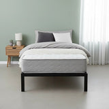 Single Full Metal Bed Frame Base ? Sturdy Steel Bed Base for Australian Mattress - 45-Degree Angle