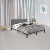 Single Full Metal Bed Frame Base – Sturdy Steel Bed Base for Australian Mattress - Front View