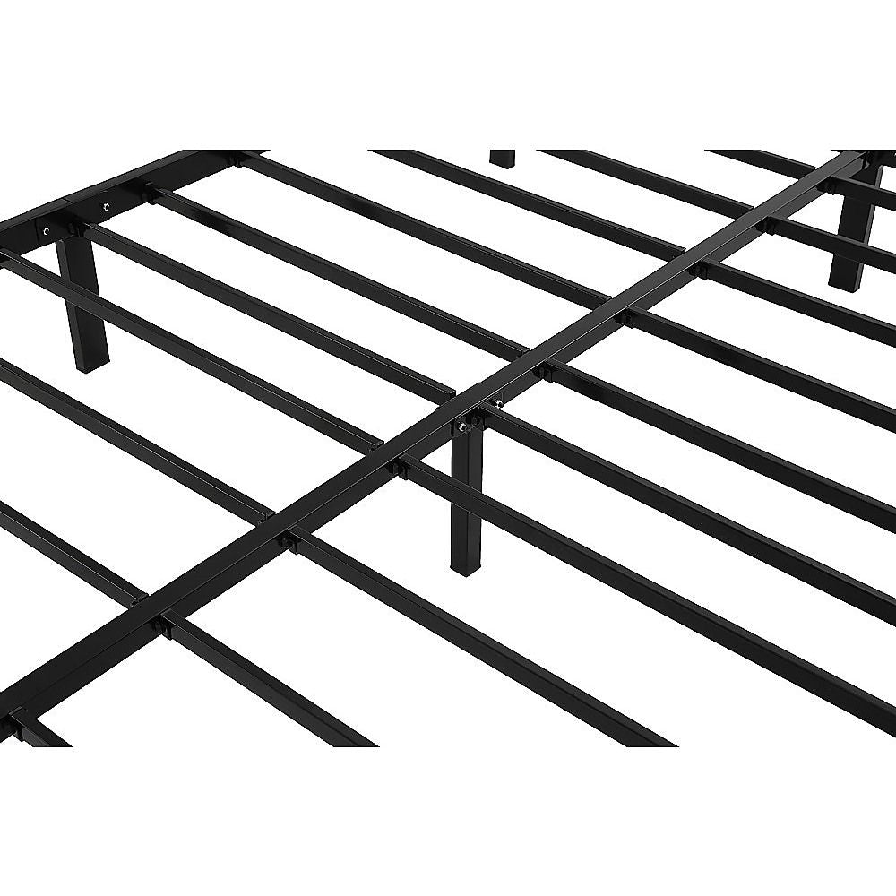 King Single Full Metal Bed Frame Base ? Sturdy Steel Bed Base for Australian Mattress