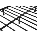 King Single Full Metal Bed Frame Base ? Sturdy Steel Bed Base for Australian Mattress - Top-Down View