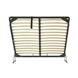 Double Gas Lift Bed Mechanism with Frame – Storage Platform & Sofa Bed Kit - Top-Down View