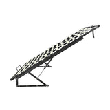 King Gas Lift Bed Mechanism with Frame – Storage Platform & Sofa Bed Kit - Side View