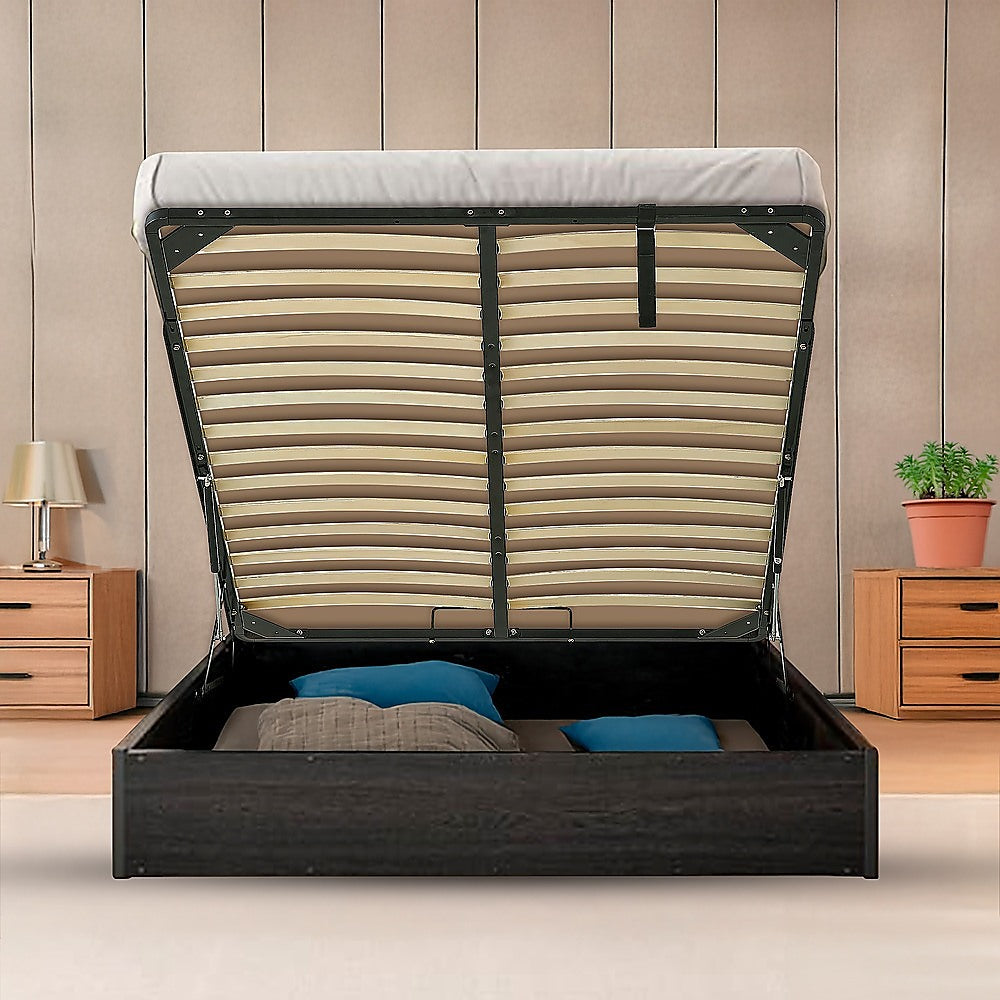 Queen Gas Lift Bed Mechanism with Frame ? Storage Platform & Sofa Bed Kit