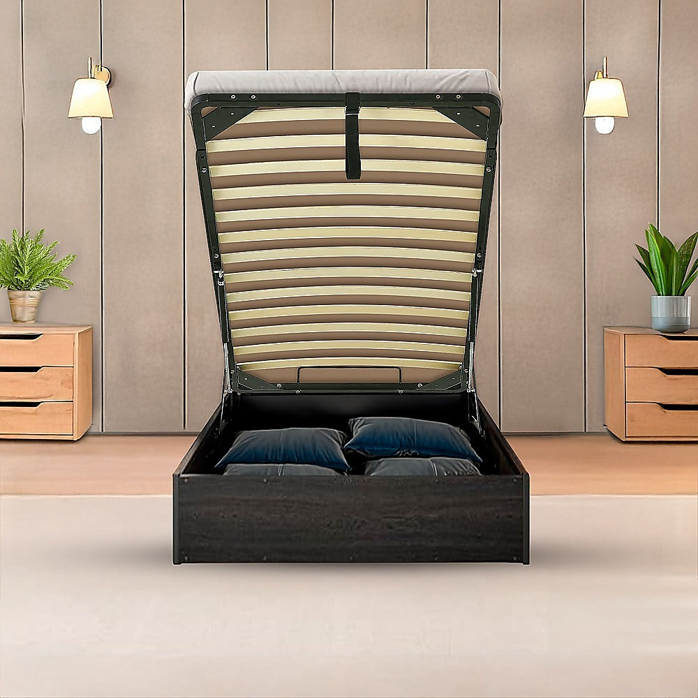 Single Gas Lift Bed Mechanism with Frame ? Storage Platform & Sofa Bed Kit