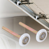 Garage Door Roller / Wheel / Heavy-duty 11 Ball Bearing 12 Pack - Close-Up Angle