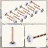Garage Door Roller / Wheel / Heavy-duty 11 Ball Bearing 12 Pack