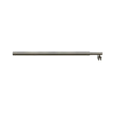 Glass Shower Screen Round Stabilising Pole in Gunmetal - Side View