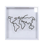 Explorer Memory Box Keepsake Picture Frame Wall Table