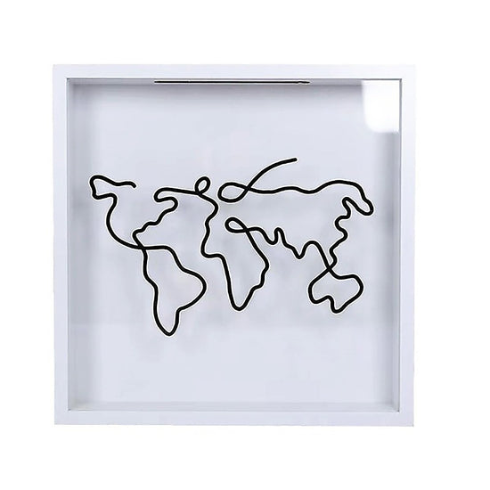 Explorer Memory Box Keepsake Picture Frame Wall Table