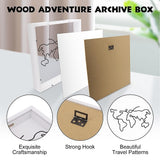 Explorer Memory Box Keepsake Picture Frame Wall Table