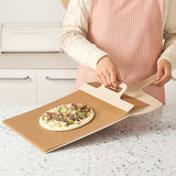 Pizza Slider Transfer Sliding Magic Peel Paddle - Front View
