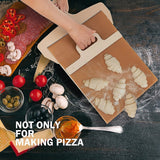 Pizza Slider Transfer Sliding Magic Peel Paddle - 45-Degree Angle