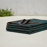 15m x 2m Fence Windscreen Privacy Screen Shade Cover Dark Green Fabric Mesh Garden - Front View