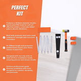 48Pc Laminate Wood Flooring Installation Kit Tapping Block Rubber Mallet - Extra Image