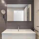 MIRROR Acrylic Sheet Perspex Sheet Panel 2pc/set 900mm x 600mm x 3mm - Front View