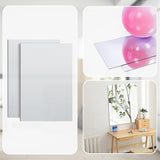 MIRROR Acrylic Sheet Perspex Sheet Panel 2pc/set 900mm x 600mm x 3mm - Close-Up Angle