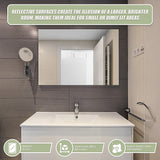 MIRROR Acrylic Sheet Perspex Sheet Panel 2pc/set 900mm x 600mm x 3mm - Extra Image