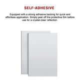 MIRROR Acrylic Sheet Perspex Sheet Panel 2pc/set 900mm x 600mm x 3mm - Extra Image