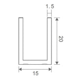 100x80cm Corner Frameless Shower Screen Chrome Wall & Floor Channel with Brass Hinges for Elegant Bathrooms