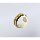 110x110cm Double Door Corner Shower – Gold F-Brackets with Brass Hinges for Modern Bathrooms