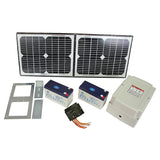 400KG Single Swing Auto Motor Remote Gate Opener With 20W Mono Backup Solar - Close-Up Angle
