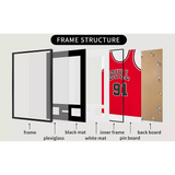 Frame Wall Decor Photo Souvenir Collect Display Case - Low Angle