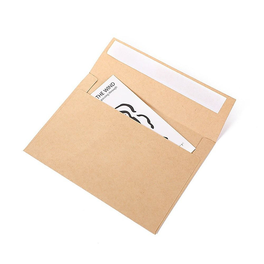 50 x Brown Kraft Envelopes for Wedding Cards Rustic Invitation Mailing Envelopes for Special Events