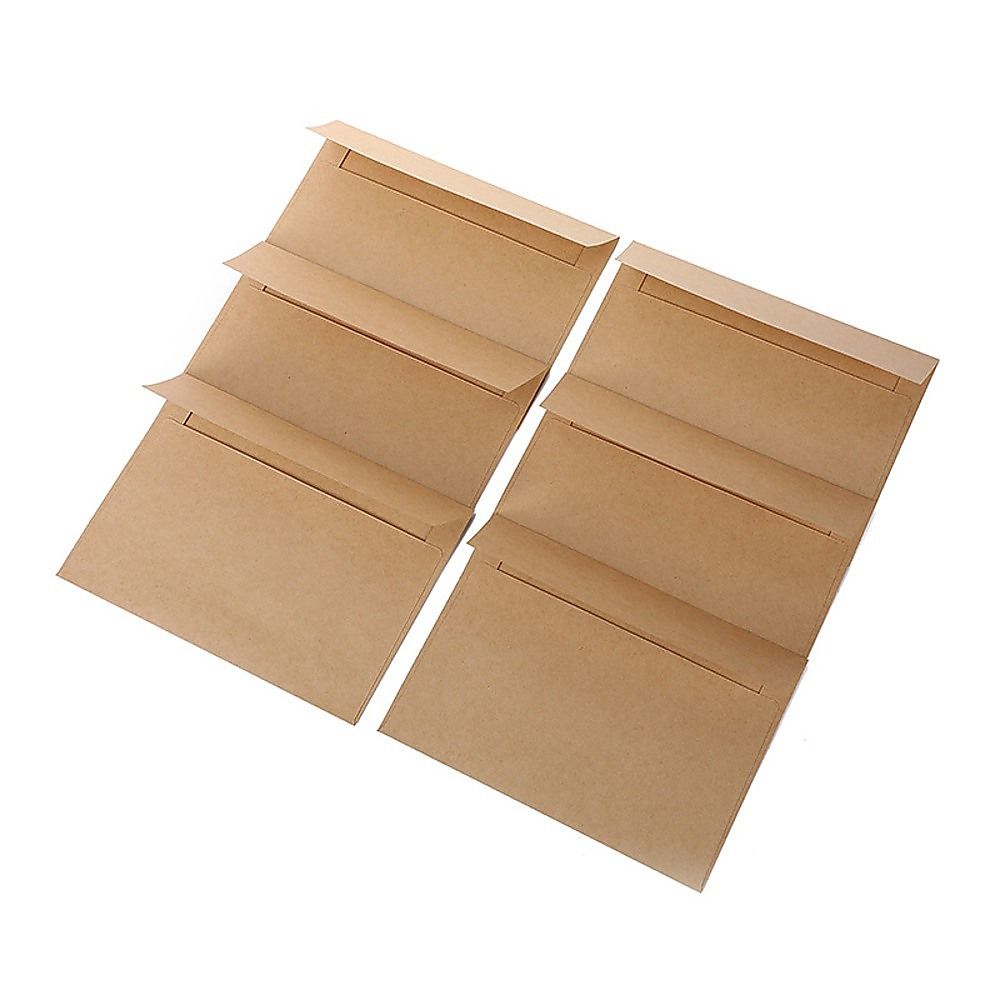 50 x Brown Kraft Envelopes for Wedding Cards Rustic Invitation Mailing Envelopes for Special Events