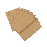 50 x Brown Kraft Envelopes for Wedding Cards Rustic Invitation Mailing Envelopes for Special Events
