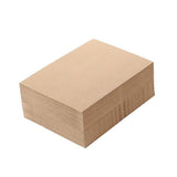 50 x Brown Kraft Envelopes for Wedding Cards Rustic Invitation Mailing Envelopes for Special Events - Extra Image