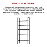 Storage Shelf 3 Tier Rack Portable Laundry Stand Unit Organiser