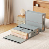 4PCS Foldable Bed Sheet Set Organizer Fabric Storage Bins with Handle Storage Box - 45-Degree Angle