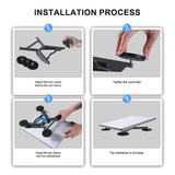 Flat Magnet Mount Starlink Mini Compatible - Close-Up Angle