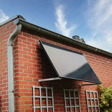 Adjustable Solar Panel Tilt Mount Brackets Kit Ground Roof Boat Mounting System - Front View