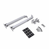 Adjustable Solar Panel Tilt Mount Brackets Kit – Roof, Ground & Boat Mounting System for Secure Installation - 45-Degree Angle